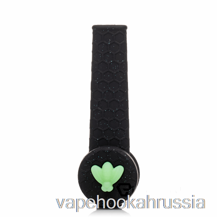 Vape Russia Stratus Trio силиконовая трубка блестящая пантера (черный с блестками/зеленая пчела)